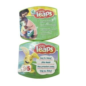 Leap Frog Baby Little Leaps Learning Steps Say It Baby DVDs Lot